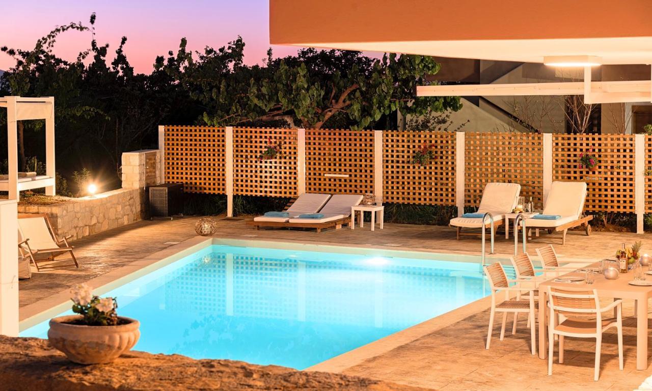 Allas Villa Heated Pool Chania  Exterior foto