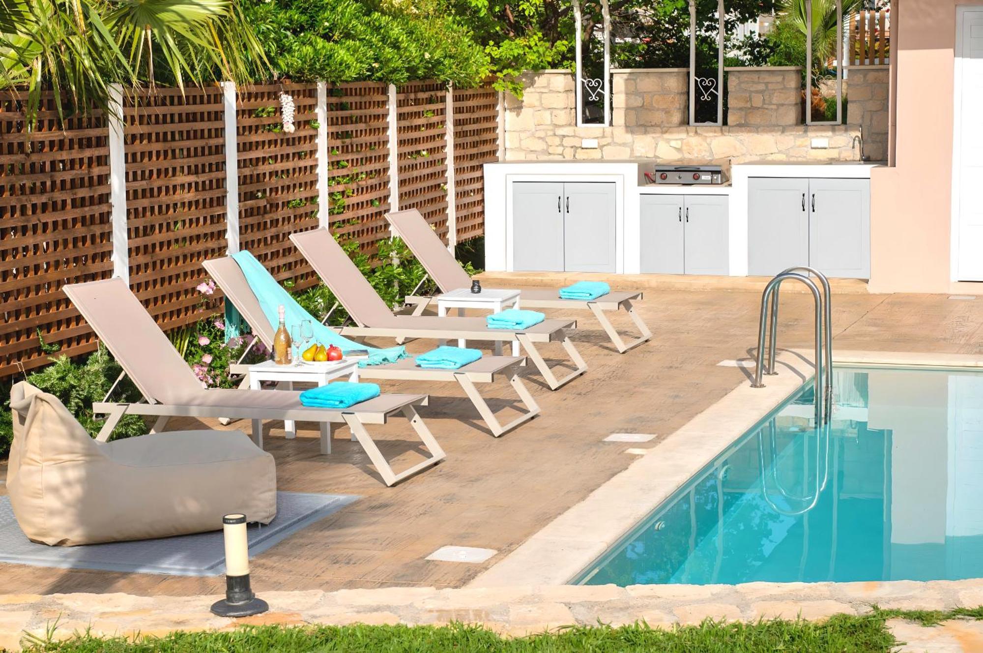 Allas Villa Heated Pool Chania  Exterior foto