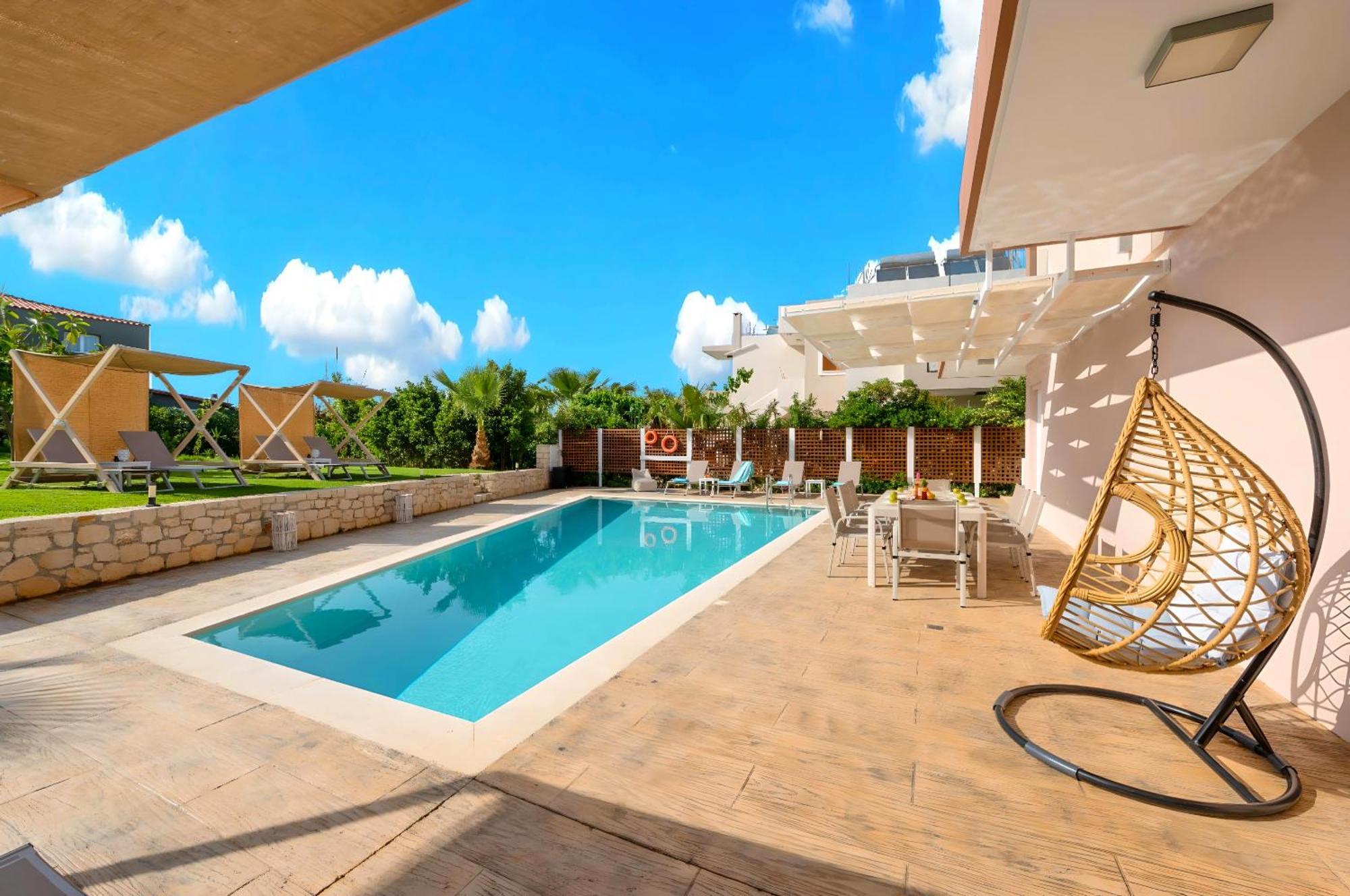 Allas Villa Heated Pool Chania  Exterior foto