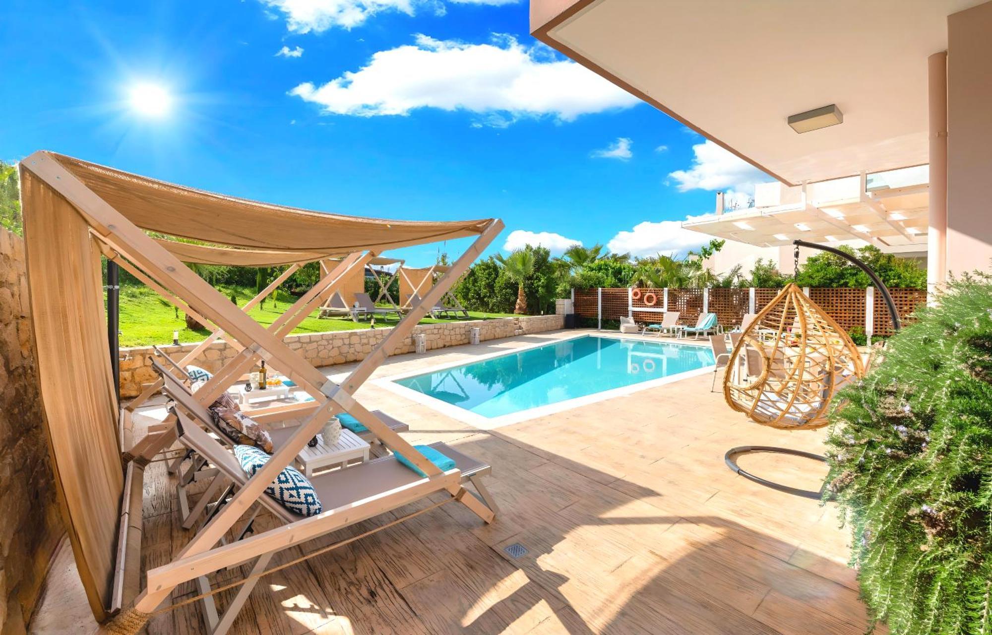 Allas Villa Heated Pool Chania  Exterior foto